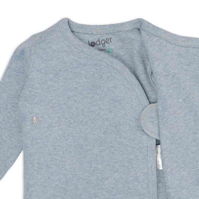 Lodger Zavinovací kabátek Melange - Blue Fogg, vel. 56 - obrázek