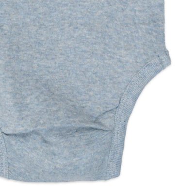 Lodger Body s krátkým rukávem Melange - Blue Fogg, vel. 62 - obrázek