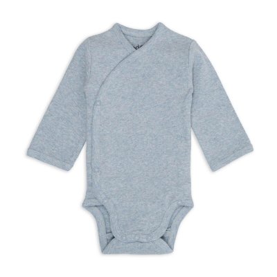 Lodger Body s dlouhým rukávem Melange - Blue Fogg, vel. 68