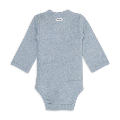 Lodger Body s dlouhým rukávem Melange - Blue Fogg, vel. 80 - obrázek