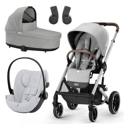 Cybex Balios One Box Comfort Kompletní kočárek - Stone Grey