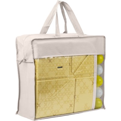 Taf Toys Hrací podložka pěnová s míčky - Blue Yellow - obrázek