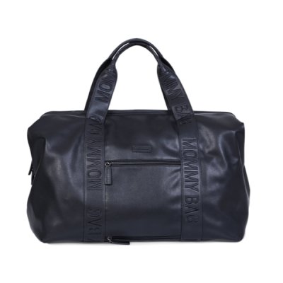 Childhome Přebalovací taška Mommy Bag Signature Vegan Leather - Black - obrázek
