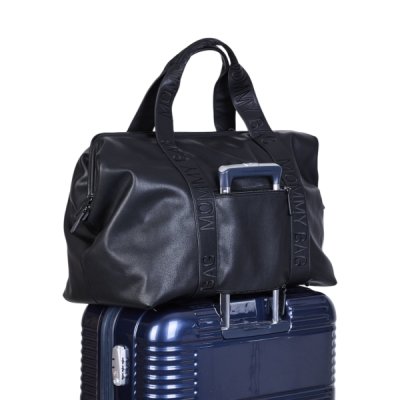 Childhome Přebalovací taška Mommy Bag Signature Vegan Leather - Black - obrázek