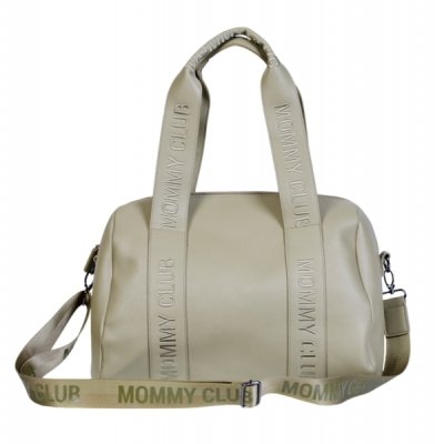 Childhome Přebalovací taška Mommy Club Signature Vegan Leather - Green - obrázek