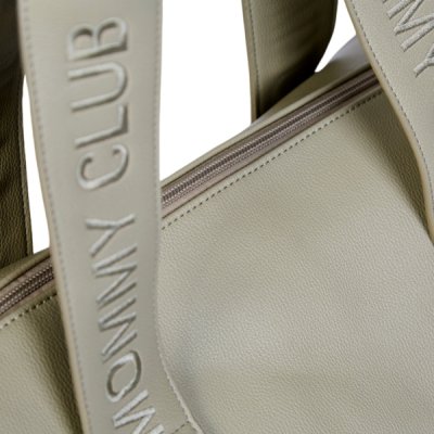 Childhome Přebalovací taška Mommy Club Signature Vegan Leather - Green - obrázek