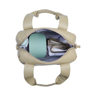 Childhome Přebalovací taška Mommy Club Signature Vegan Leather - Green - obrázek