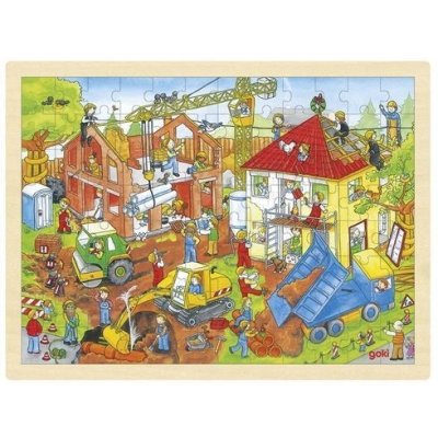 Goki Puzzle na desce - Stavba