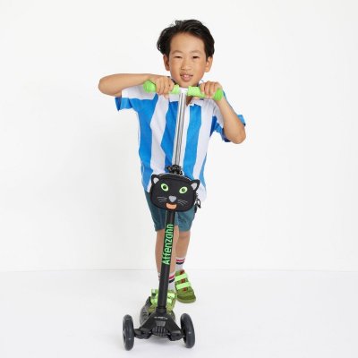 Affenzahn Dětská taška na řídítka - Panther Black - obrázek