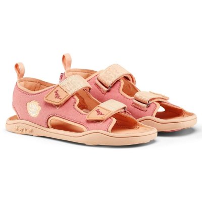 Affenzahn Dětské barefoot sandály Vegan - Airy Flamingo, vel. 29
