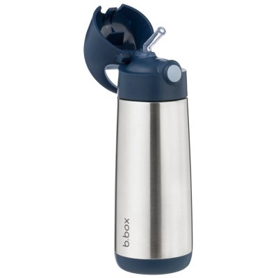 b.box Termoska na pití s brčkem 500 ml - Midnight - obrázek