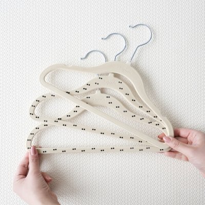 3 Sprouts Ramínka Velvet 15 ks - Double Dot&Beige - obrázek