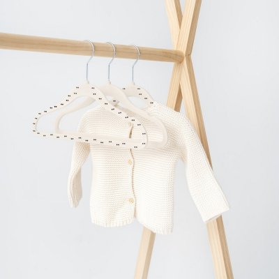 3 Sprouts Ramínka Velvet 15 ks - Double Dot&Beige - obrázek