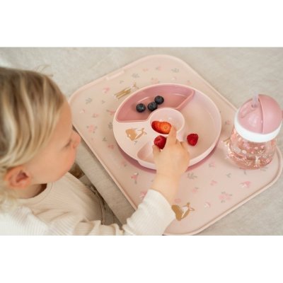 Little Dutch Hrnek s brčkem 300 ml - Fairy Garden - obrázek