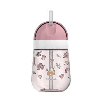 Little Dutch Hrnek s brčkem 300 ml - Fairy Garden