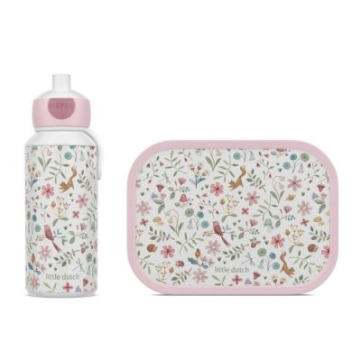 Little Dutch Svačinový set (láhev 400ml + box) - Fairy Wonders