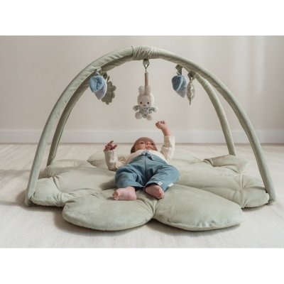 Little Dutch Hrací deka s hrazdičkou Králíček Miffy - Lucky Leaves - obrázek