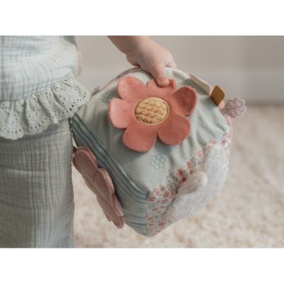 Little Dutch Textilní kostka s aktivitami Králíček Miffy - Lucky Blossom - obrázek