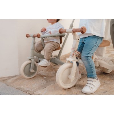 Little Dutch Tříkolka 4v1 - Off White - obrázek