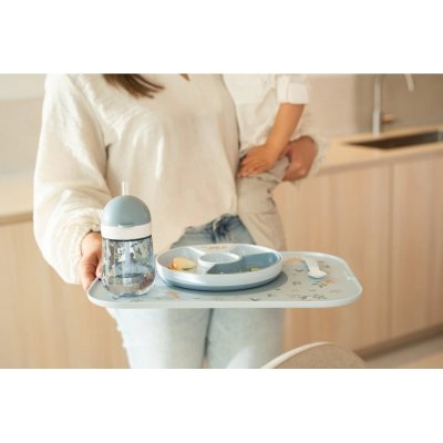 Little Dutch Dětský talíř dělený - Forest Friends - obrázek