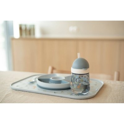 Little Dutch Dětský talíř dělený - Forest Friends - obrázek