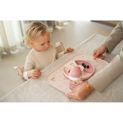 Little Dutch Dětský talíř dělený - Fairy Garden - obrázek