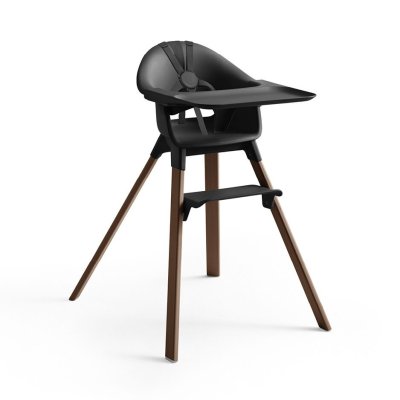 Stokke Clikk Židlička Black/Warm Brown - obrázek