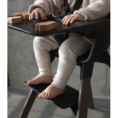 Stokke Clikk Židlička Black/Warm Brown - obrázek
