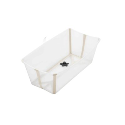 Stokke Flexi Bath Vanička Sandy Beige + Lehátko - obrázek