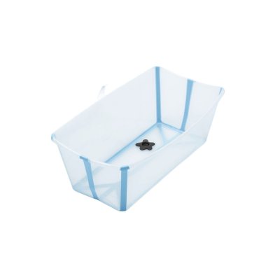Stokke Flexi Bath Vanička Ocean Blue + Lehátko - obrázek