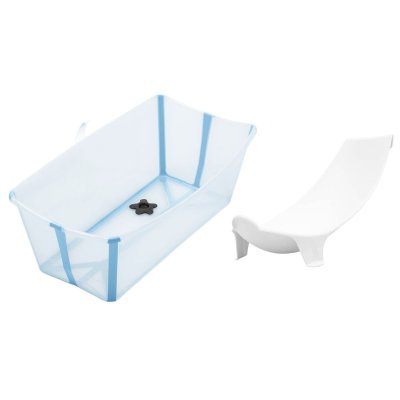 Stokke Flexi Bath Vanička Ocean Blue + Lehátko