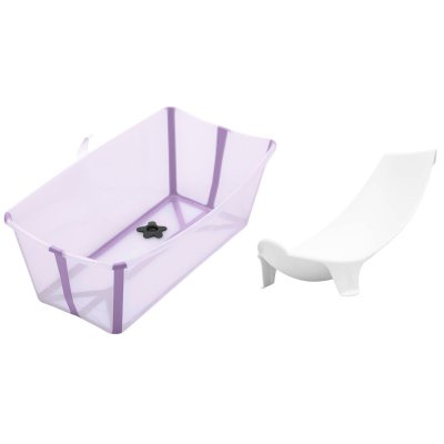 Stokke Flexi Bath Vanička Lavender + Lehátko