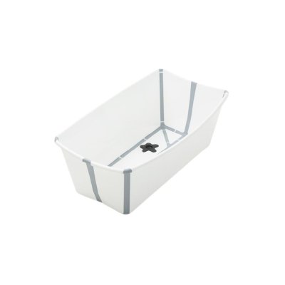 Stokke Flexi Bath Vanička White + Lehátko - obrázek