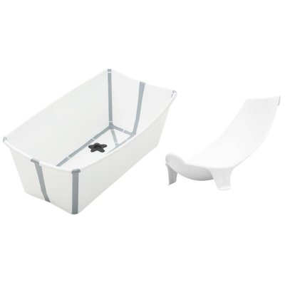 Stokke Flexi Bath Vanička White + Lehátko