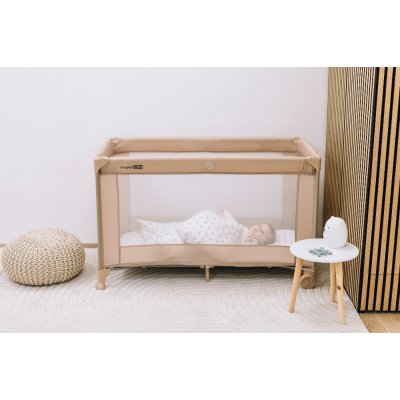 FreeOn Cestovní postýlka Nap - Beige - obrázek