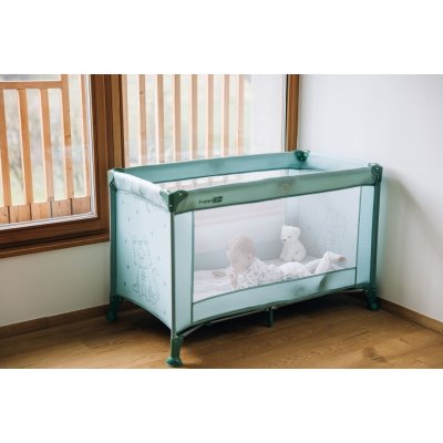 FreeOn Cestovní postýlka Nap - Green - obrázek