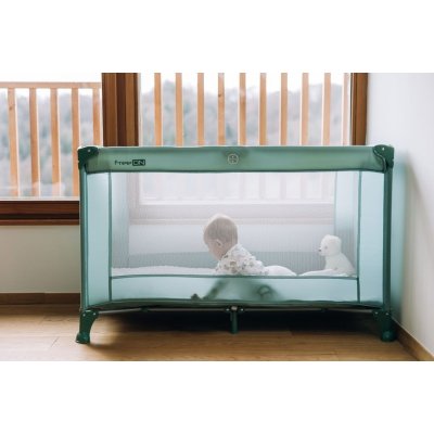 FreeOn Cestovní postýlka Nap - Green - obrázek