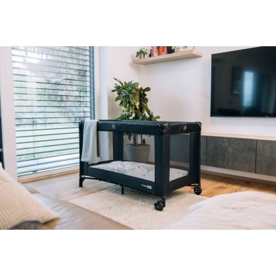 FreeOn Cestovní postýlka Snozee - Black - obrázek