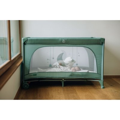 FreeOn Cestovní postýlka Nook - Green - obrázek