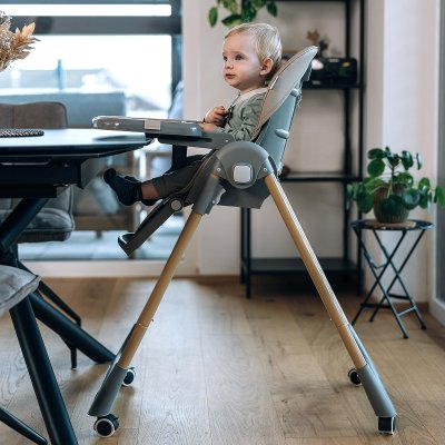 FreeOn Jídelní židlička Kai - Coffee