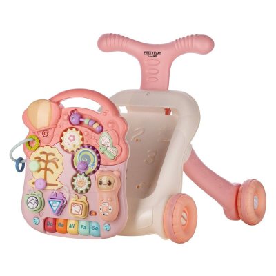 FreeOn Free2Play Chodítko Walk & Play 2v1 - Pink - obrázek