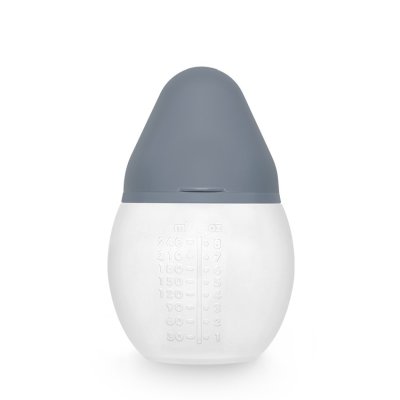 Élhée Kojenecká antikoliková láhev 240 ml - Blue Grey - obrázek