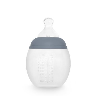 Élhée Kojenecká antikoliková láhev 240 ml - Blue Grey - obrázek