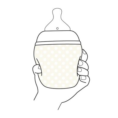 Élhée Kojenecká antikoliková láhev 330 ml - Sand - obrázek