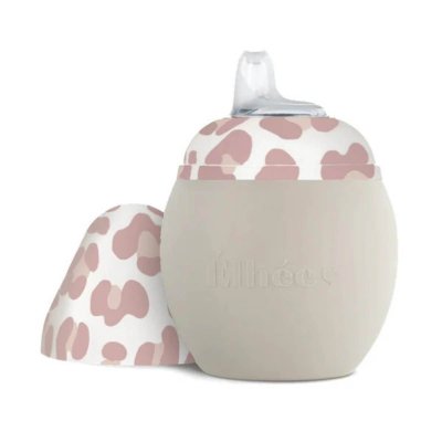 Élhée Učící hrneček Bubble 240 ml - Sand/Graouu Pink