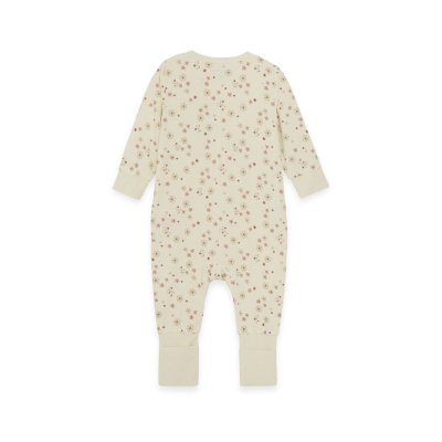 Minymo Overal na zip - Dusty Ceder, vel. 56 - obrázek