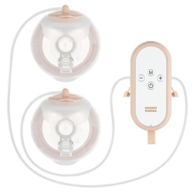 Canpol babies Dvojitá odsávačka mateřského mléka do podprsenky MilkShell - obrázek