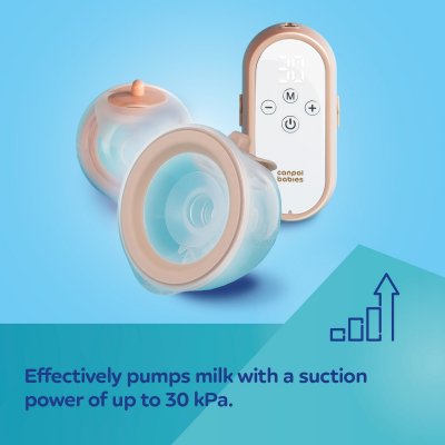 Canpol babies Dvojitá odsávačka mateřského mléka do podprsenky MilkShell - obrázek