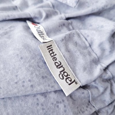 Little Angel zavinovačka šněrovací pevná záda Outlast® - Šedý mramor - obrázek