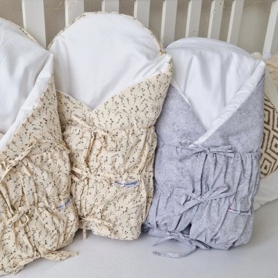 Little Angel zavinovačka šněrovací pevná záda Outlast® - Šedý mramor - obrázek